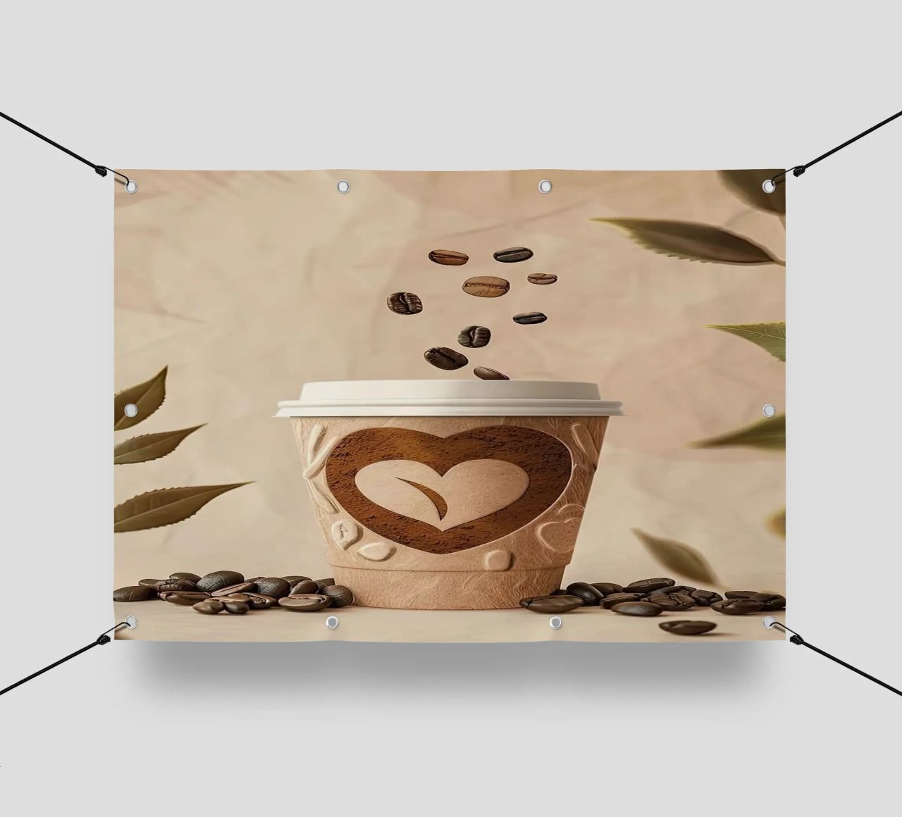 tazza da caffè telo in pvc da Luke Yaeger