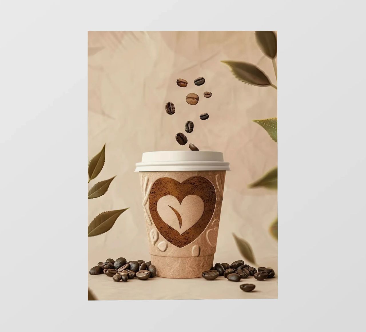 tazza da caffè telo in pvc da Luke Yaeger