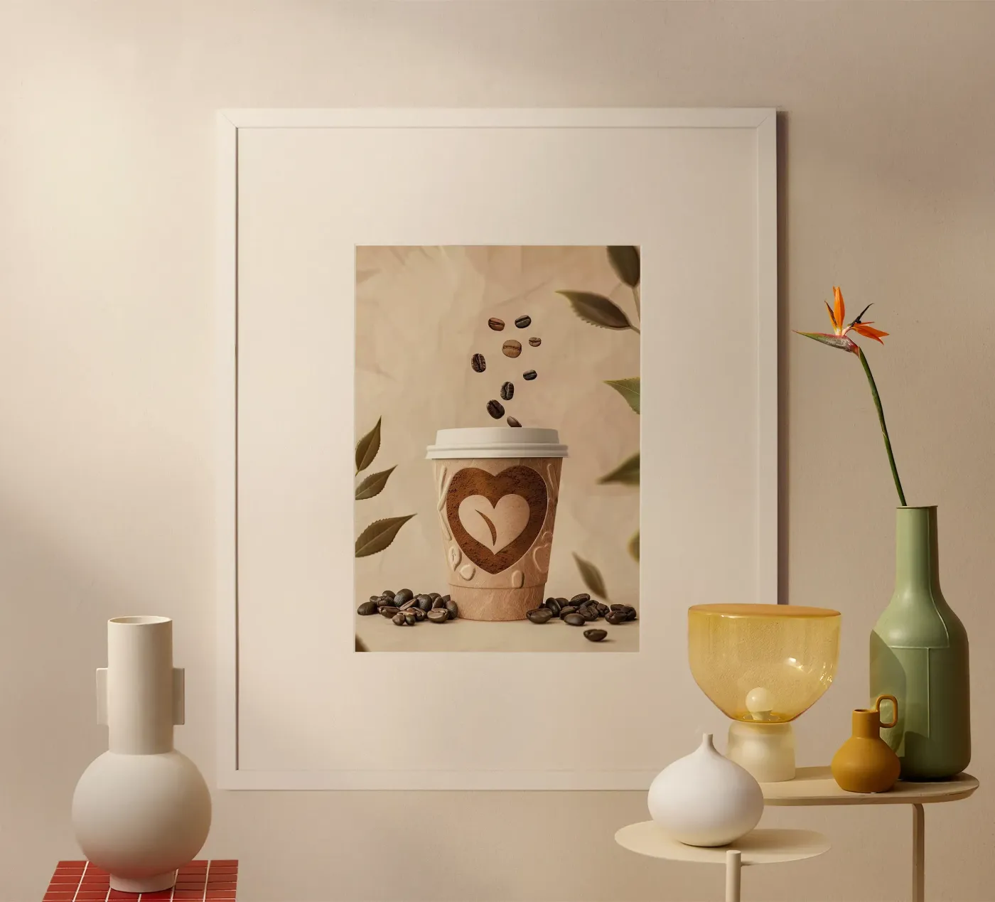 coffee cup poster da Luke Yaeger