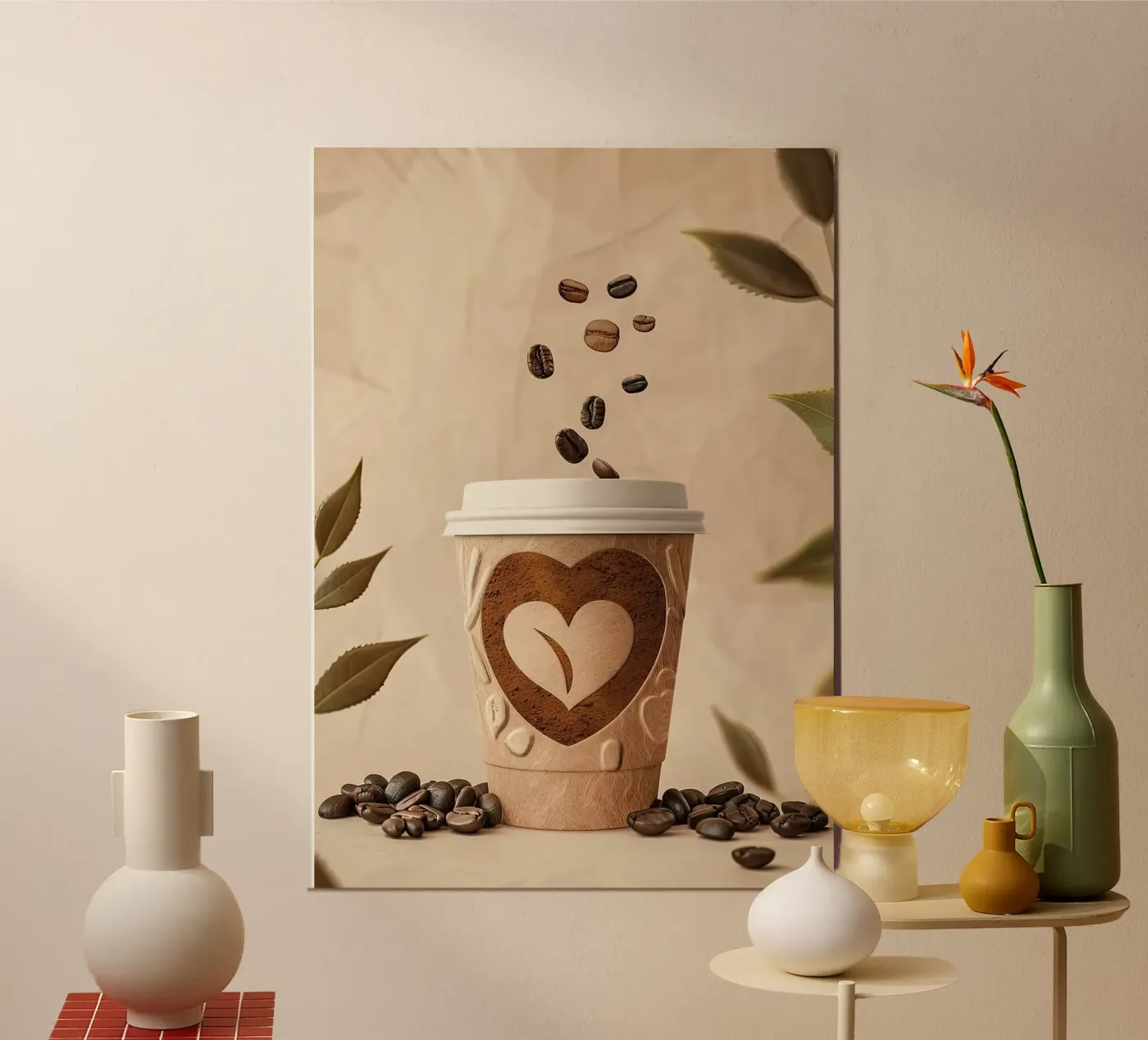 coffee cup poster da Luke Yaeger