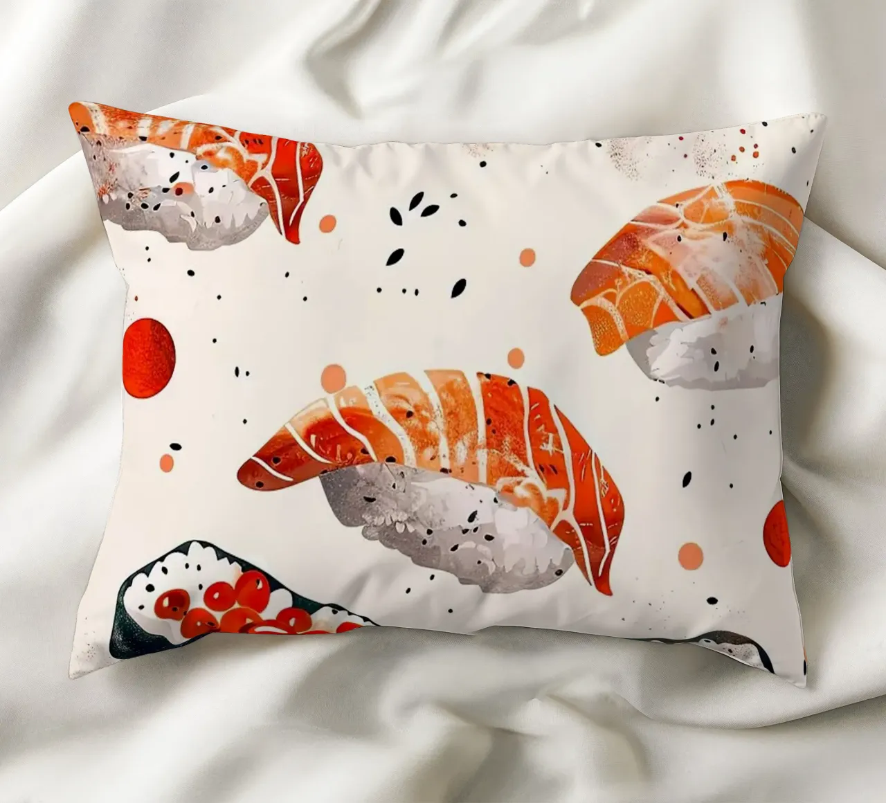 sushi cuscino da Luke Yaeger
