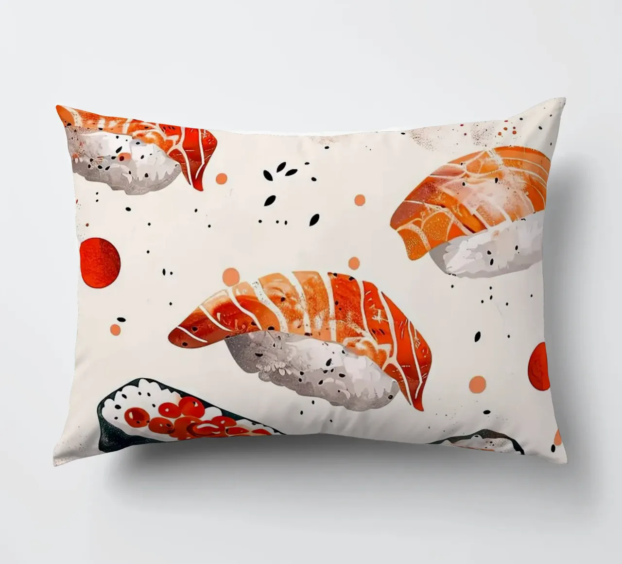 sushi cuscino da Luke Yaeger