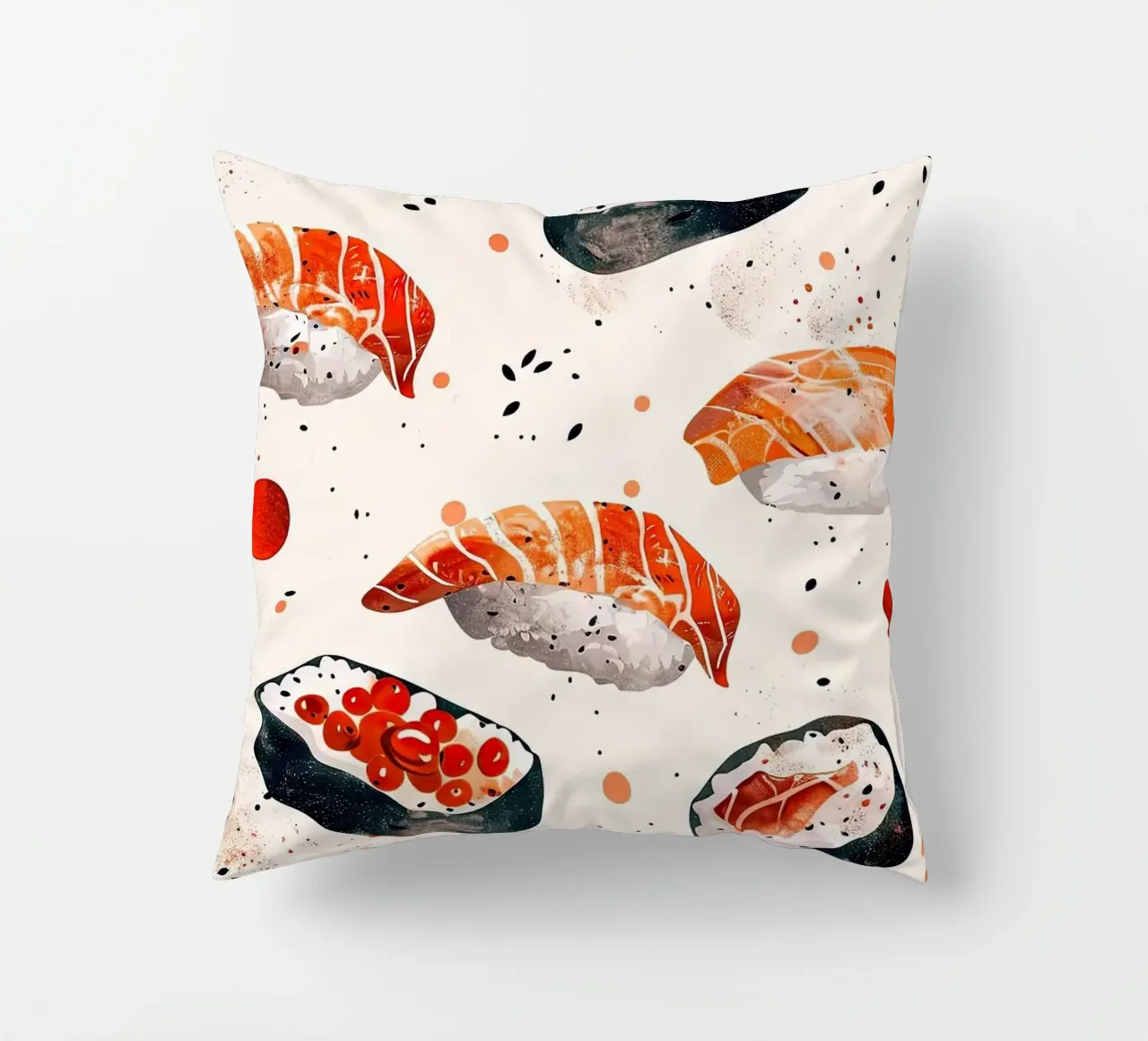 sushi cuscino da Luke Yaeger