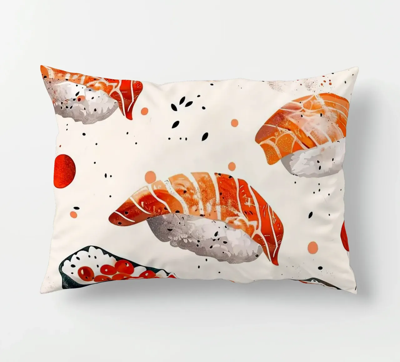sushi cuscino da Luke Yaeger
