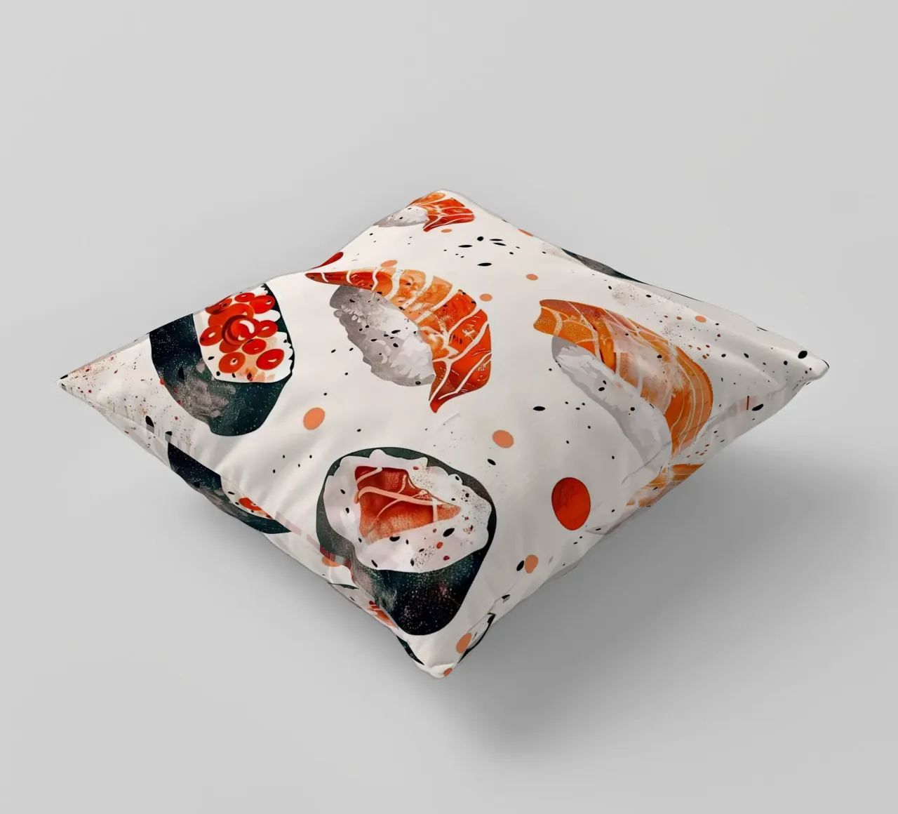 sushi cuscino da Luke Yaeger