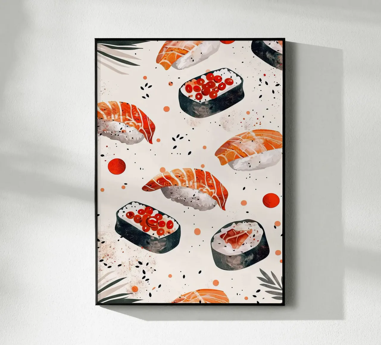 sushi plexiglass da Luke Yaeger