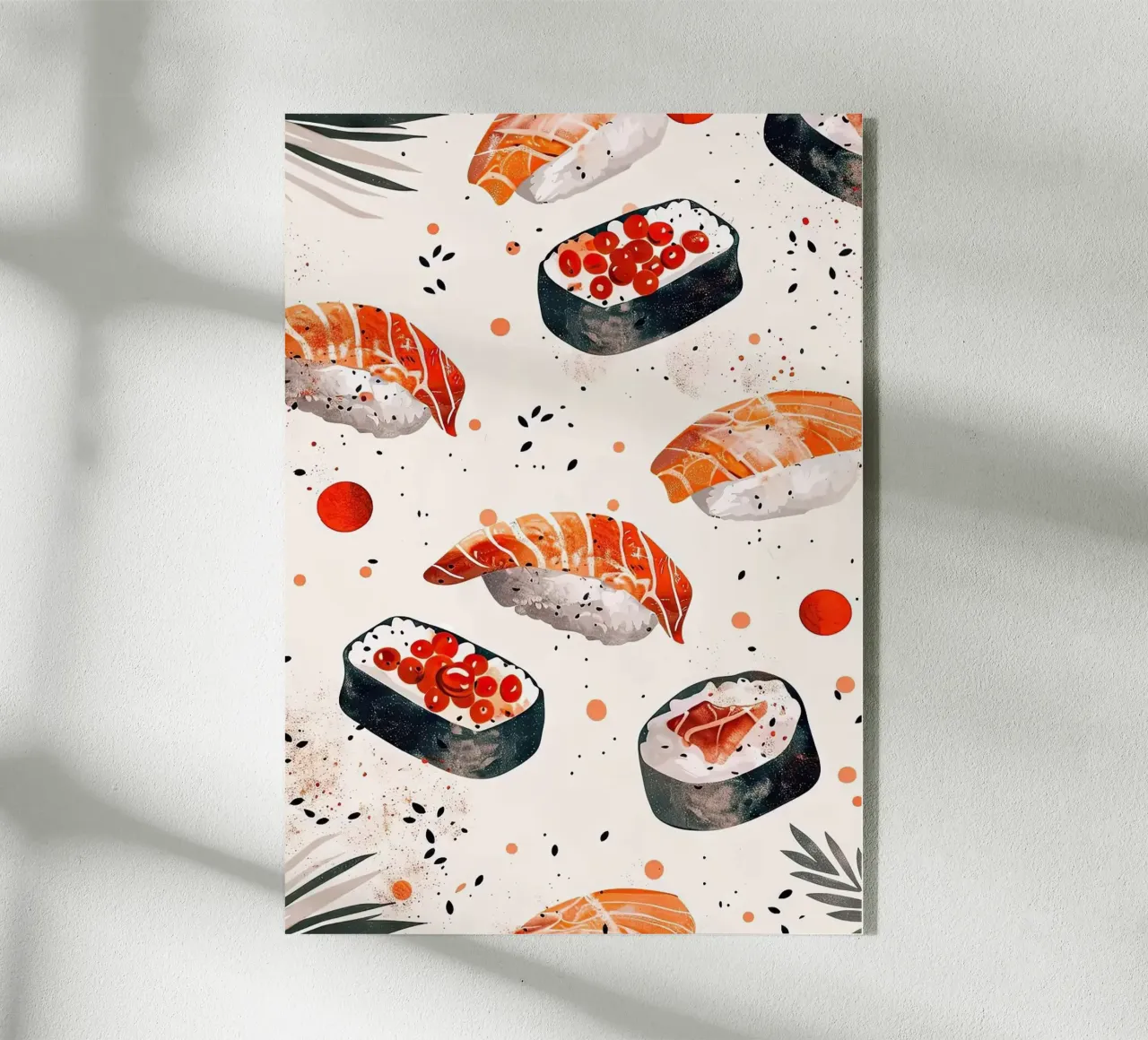 sushi plexiglass da Luke Yaeger