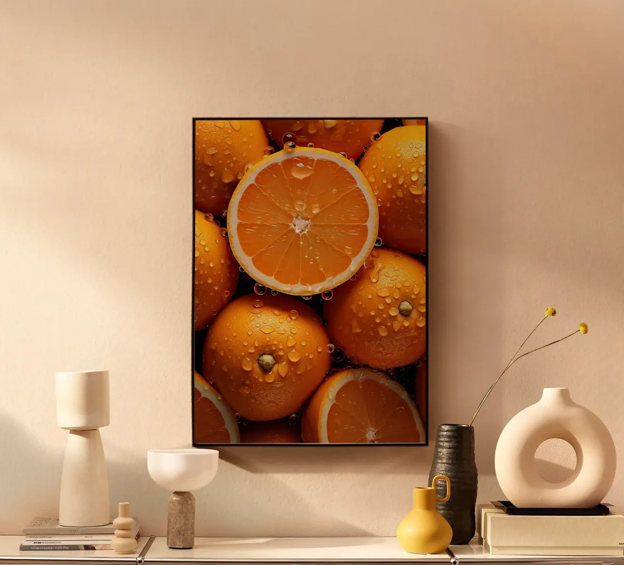 arance agrumi plexiglass da Luke Yaeger