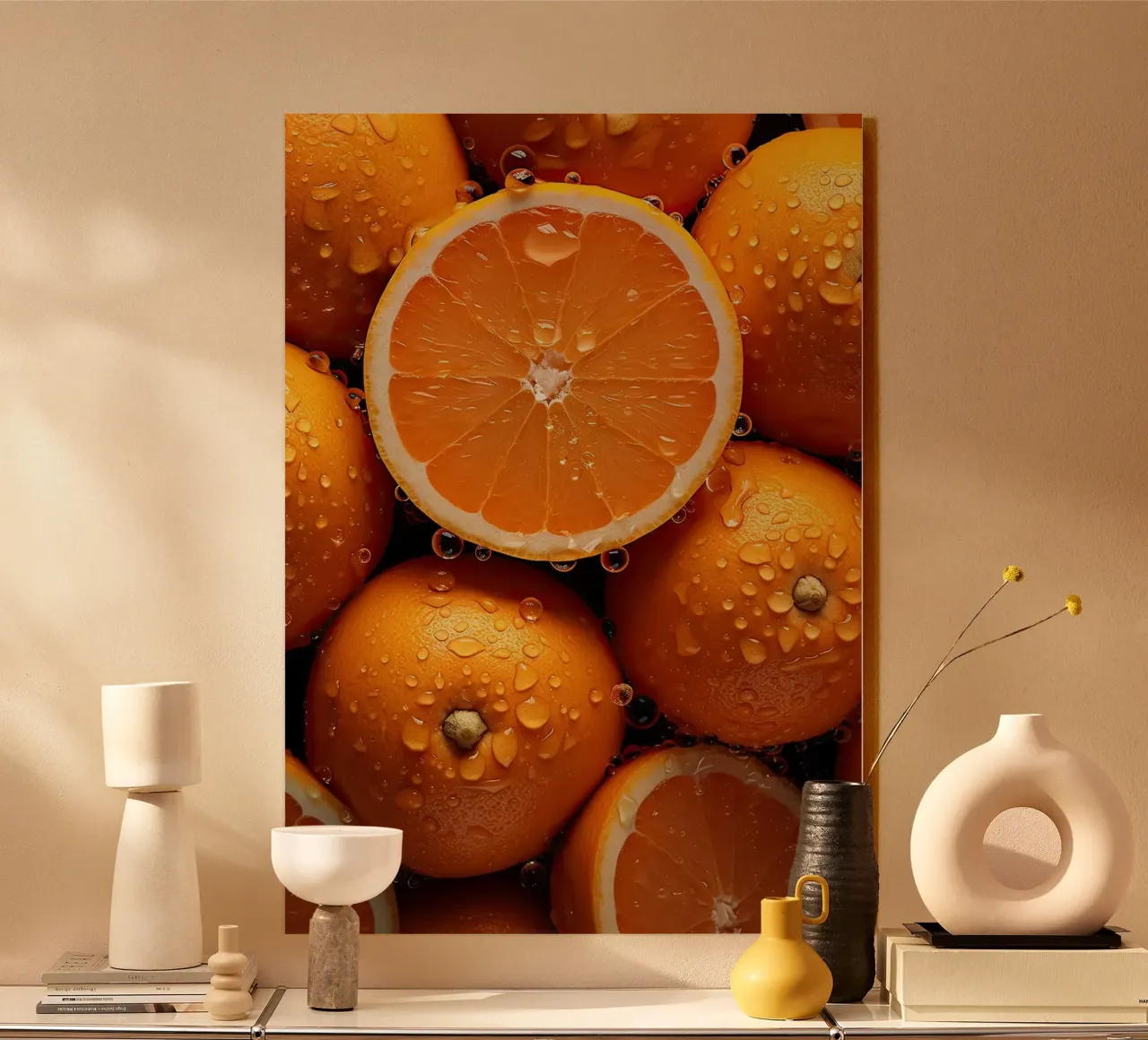 arance agrumi plexiglass da Luke Yaeger