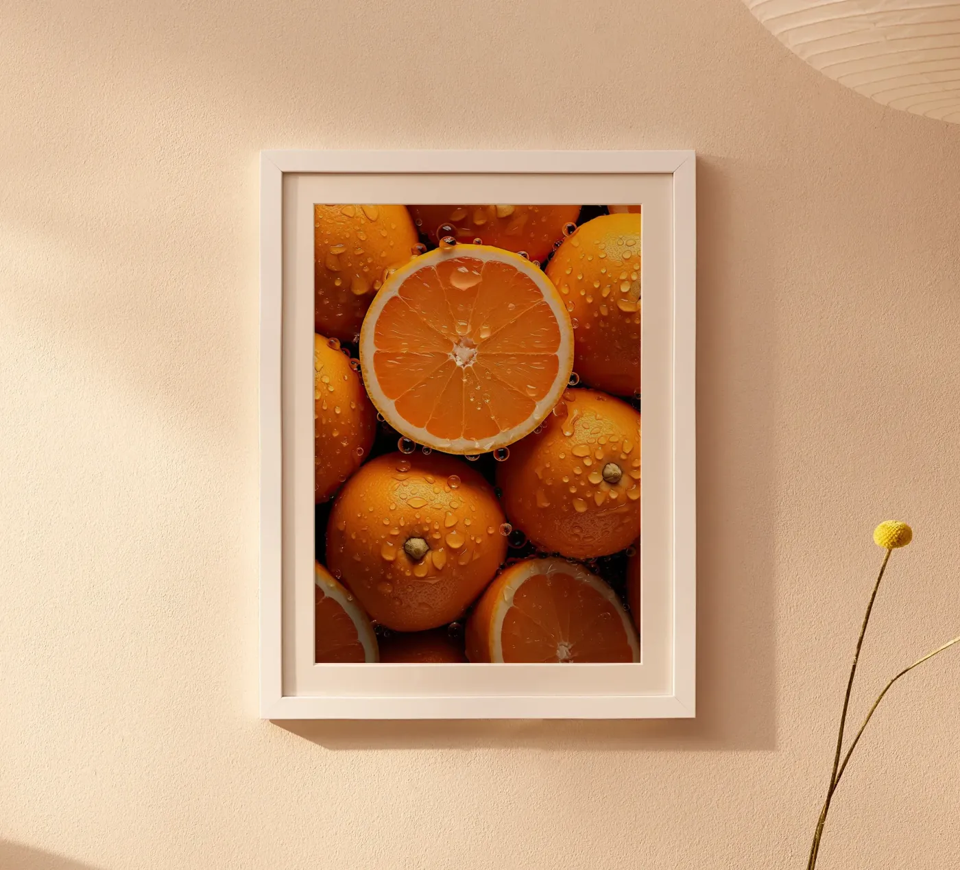 oranges citrus poster da Luke Yaeger