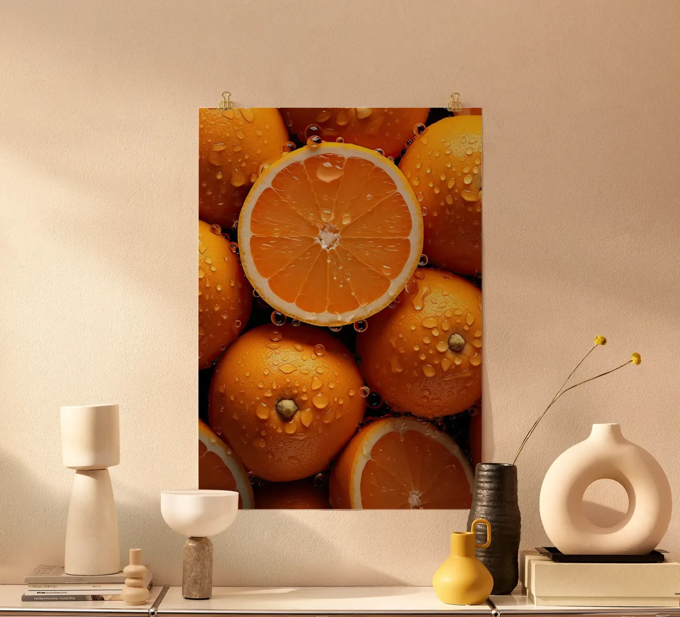 oranges citrus poster da Luke Yaeger