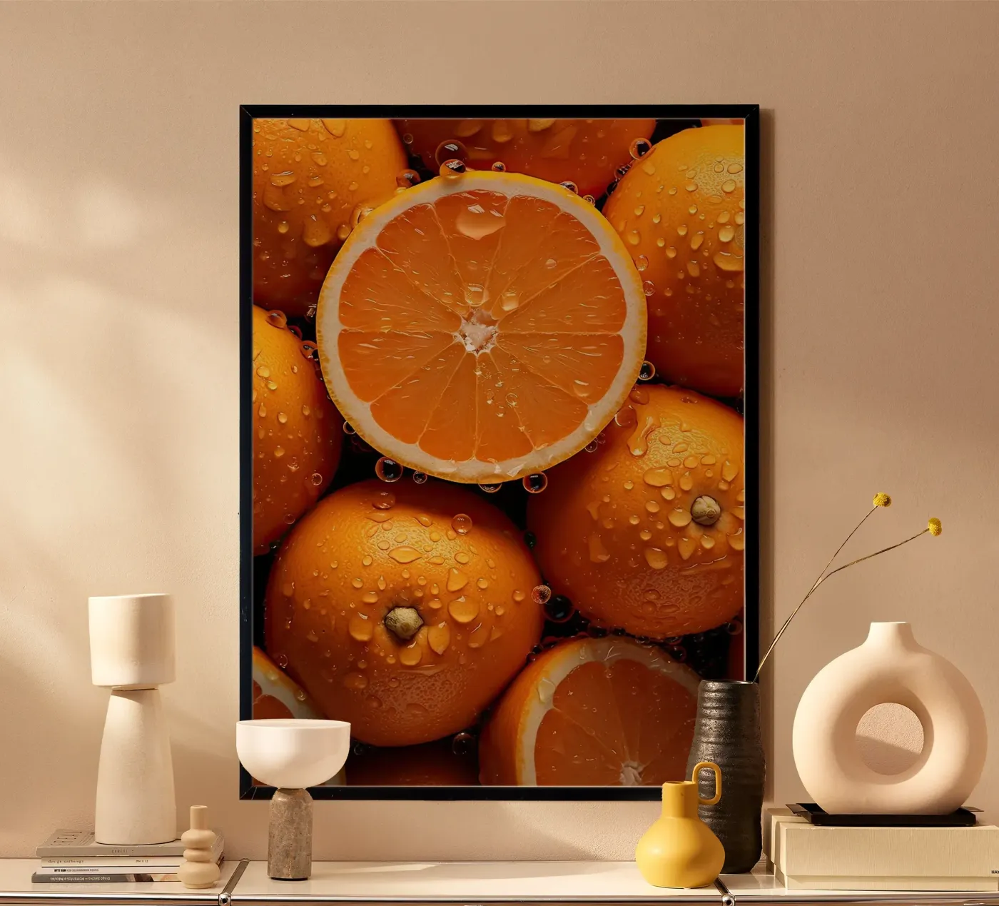 oranges citrus poster da Luke Yaeger