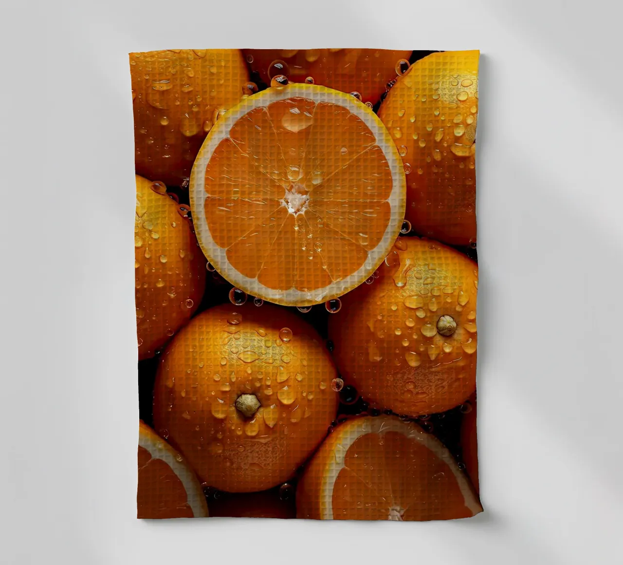 oranges agrumes torchon de Luke Yaeger