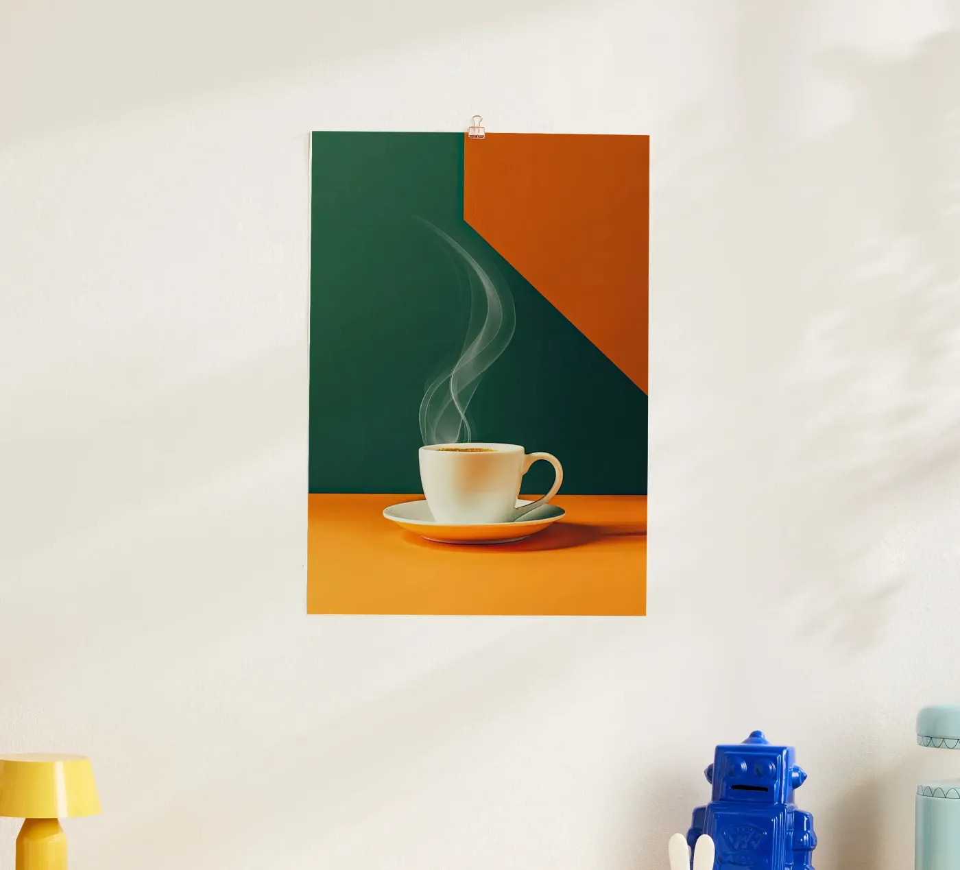 coffee cup poster da Luke Yaeger