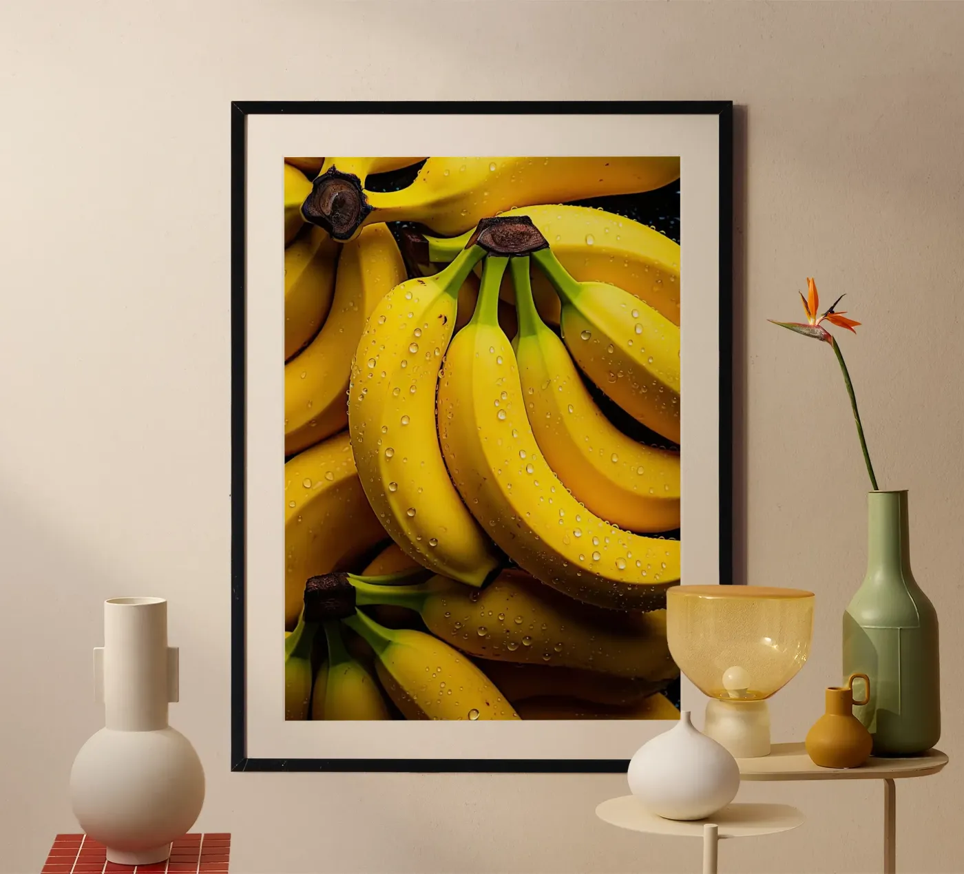 Bananen Poster von Luke Yaeger