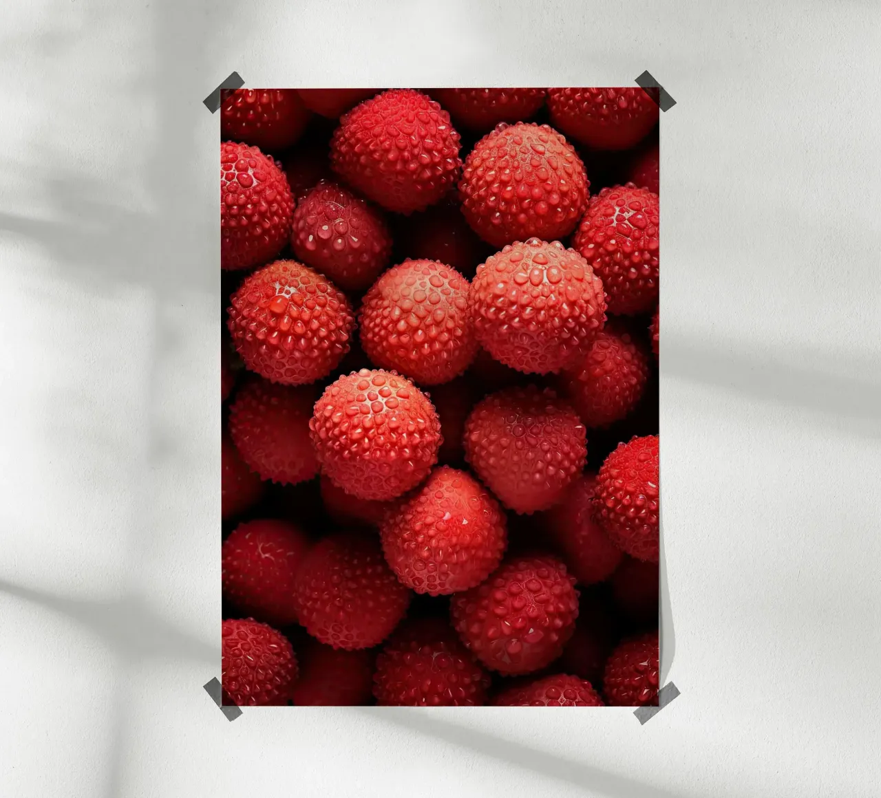 lychee poster van Luke Yaeger