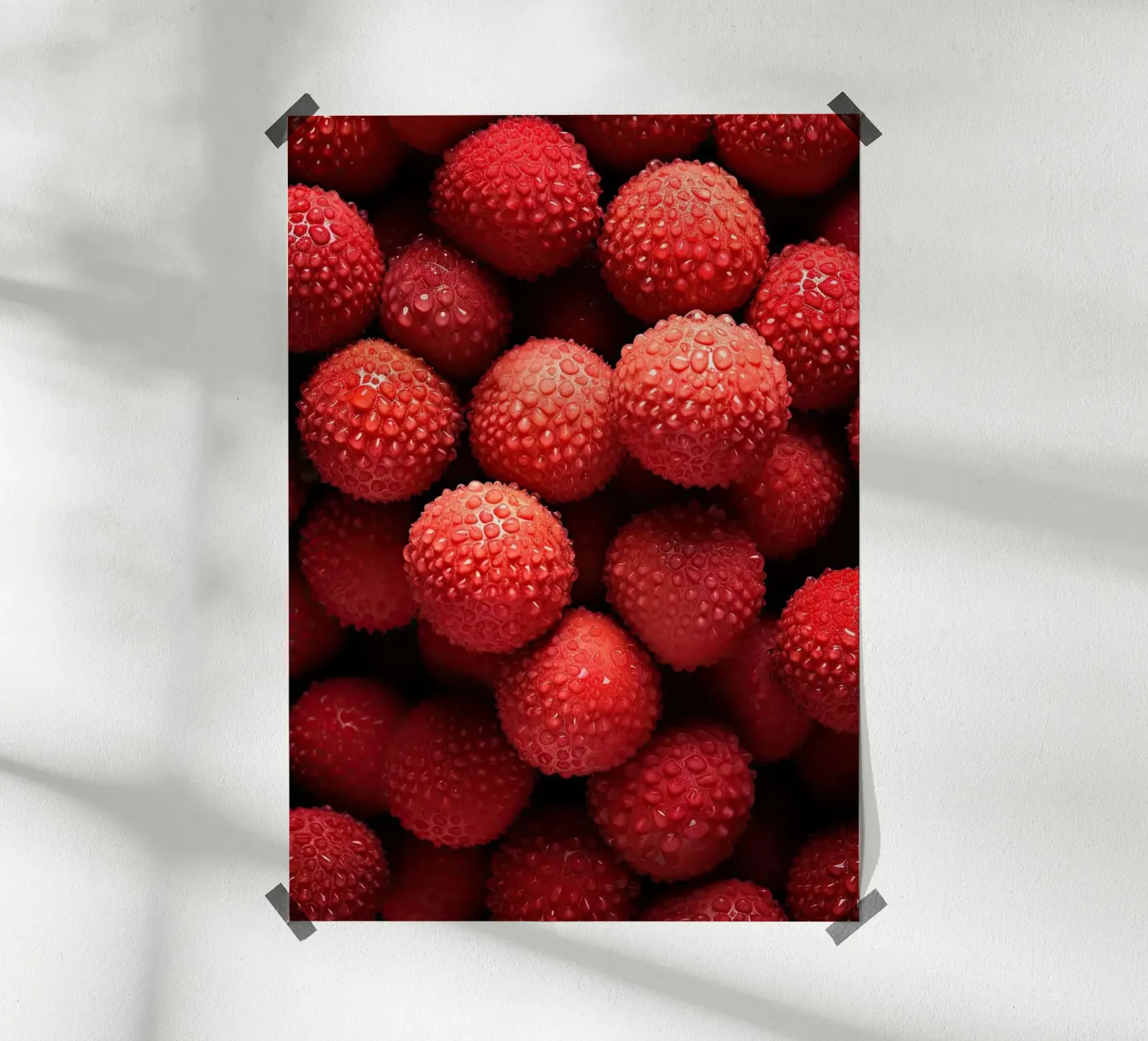 lychee Poster von Luke Yaeger