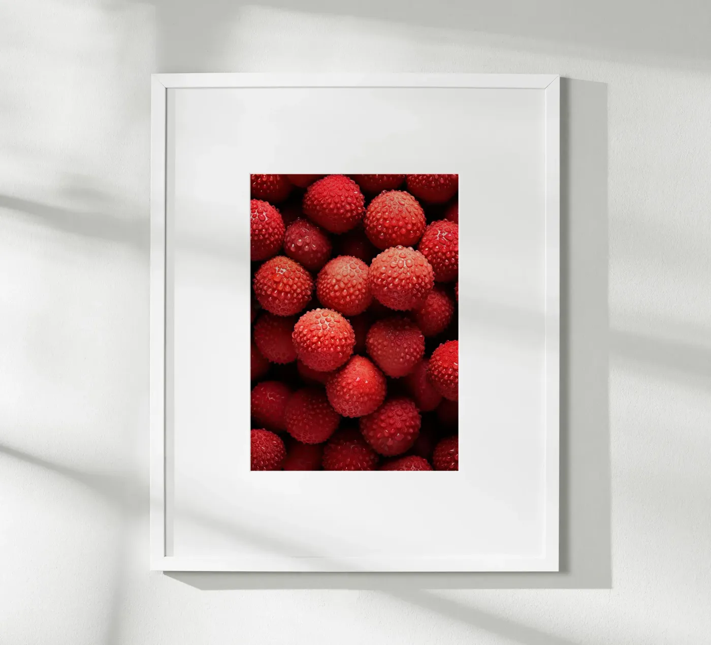 lychee Poster von Luke Yaeger