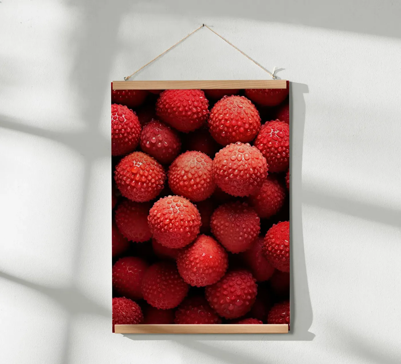 lychee Poster von Luke Yaeger