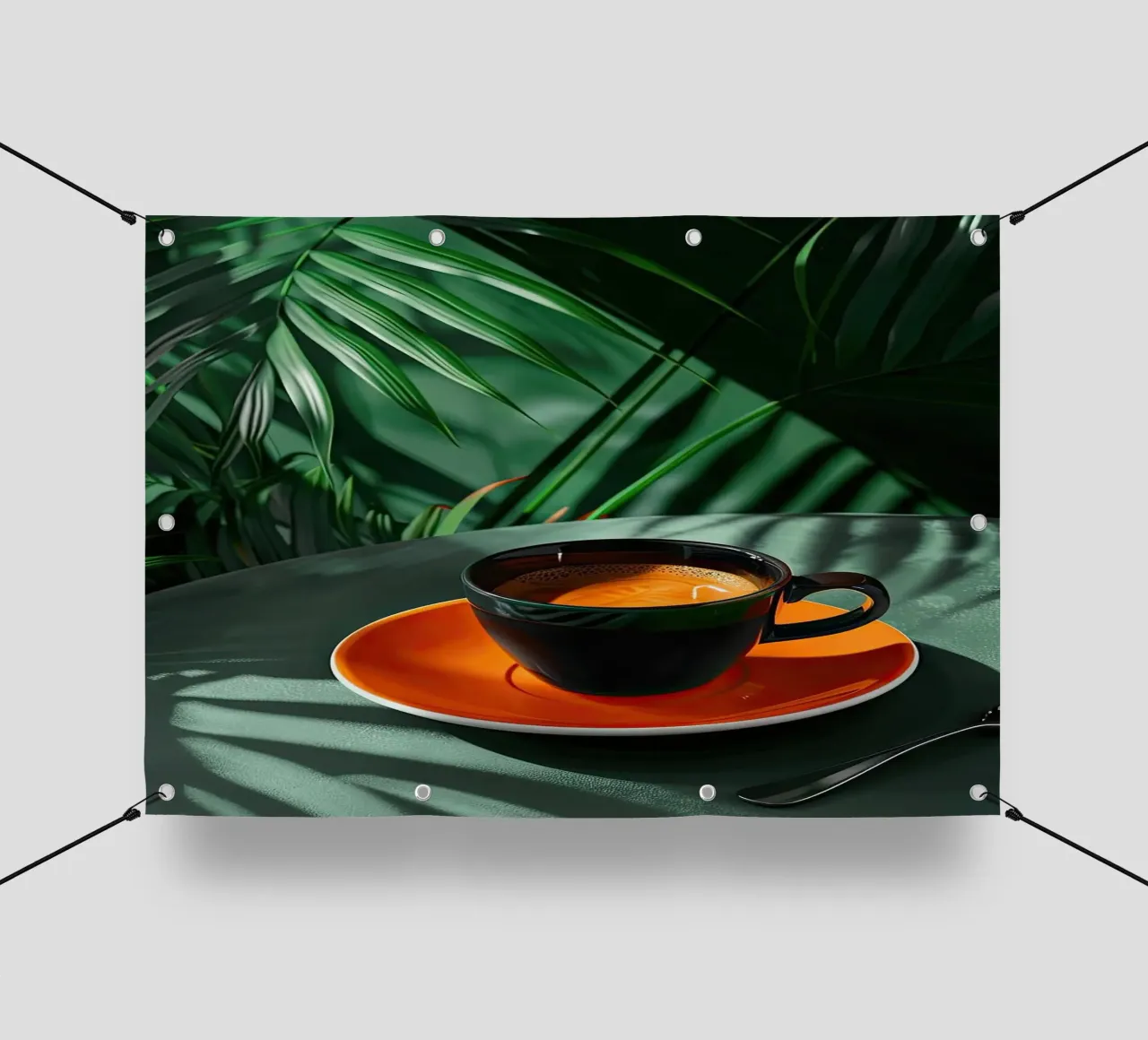 tazza da caffè telo in pvc da Luke Yaeger