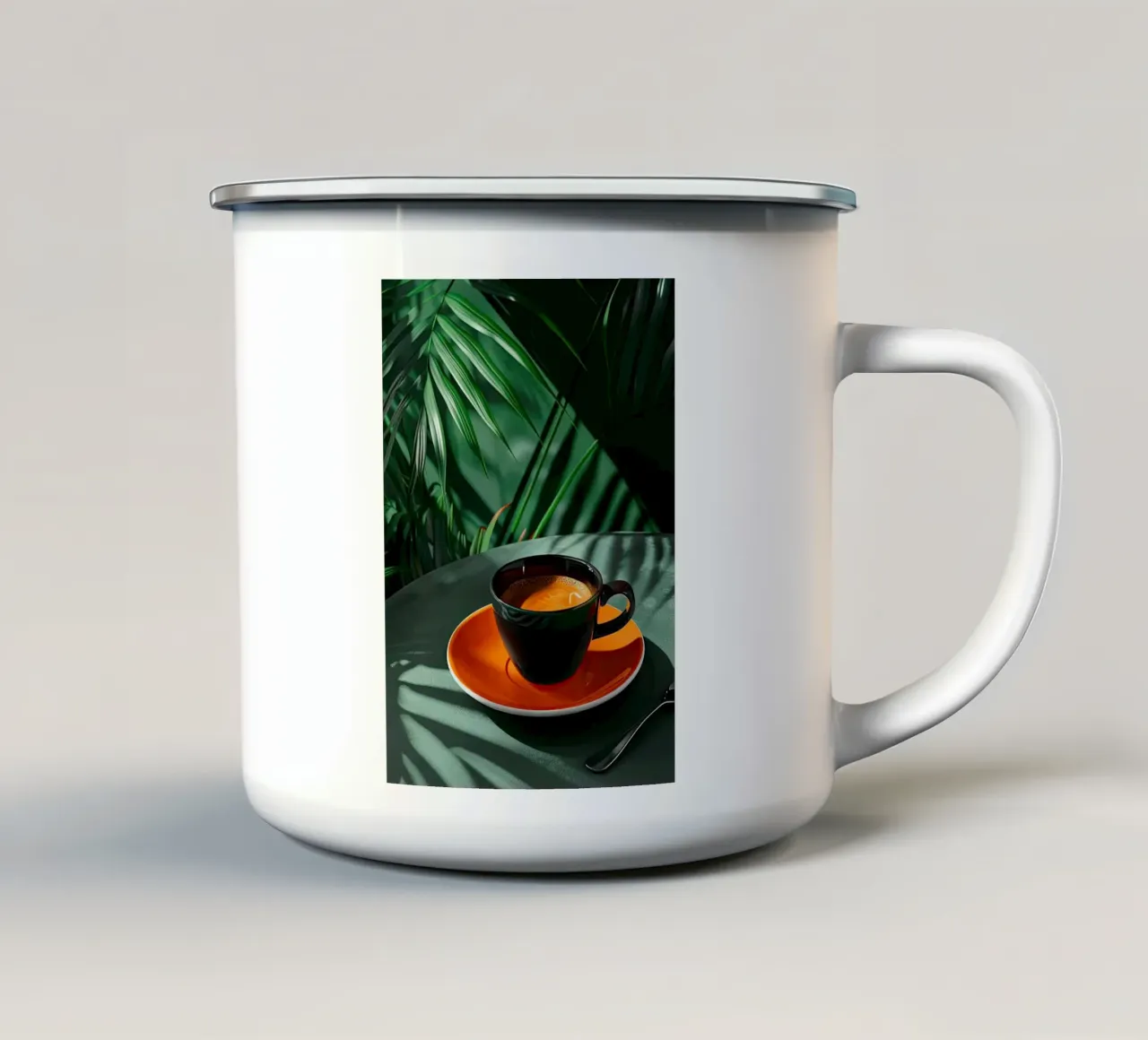 tazza da caffè tazza in smalto da Luke Yaeger