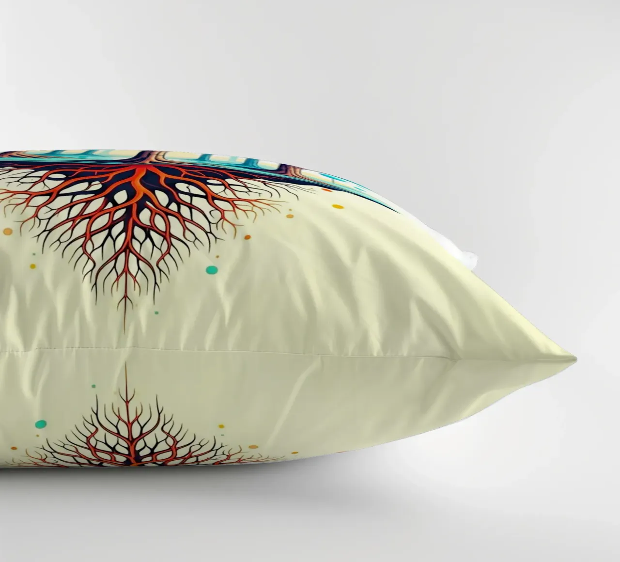 Forest #001: A Symphony of Connected Trees cuscino da Zen Design