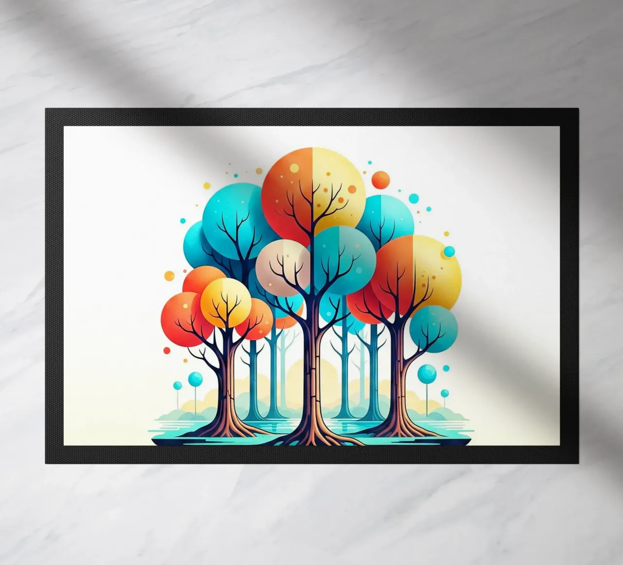 Forest #001: A Symphony of Connected Trees zerbino da Zen Design