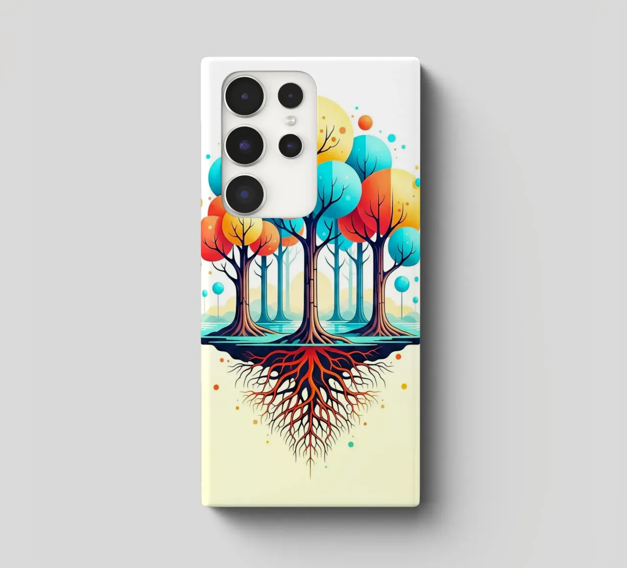 Forest #001: A Symphony of Connected Trees cover samsung da Zen Design