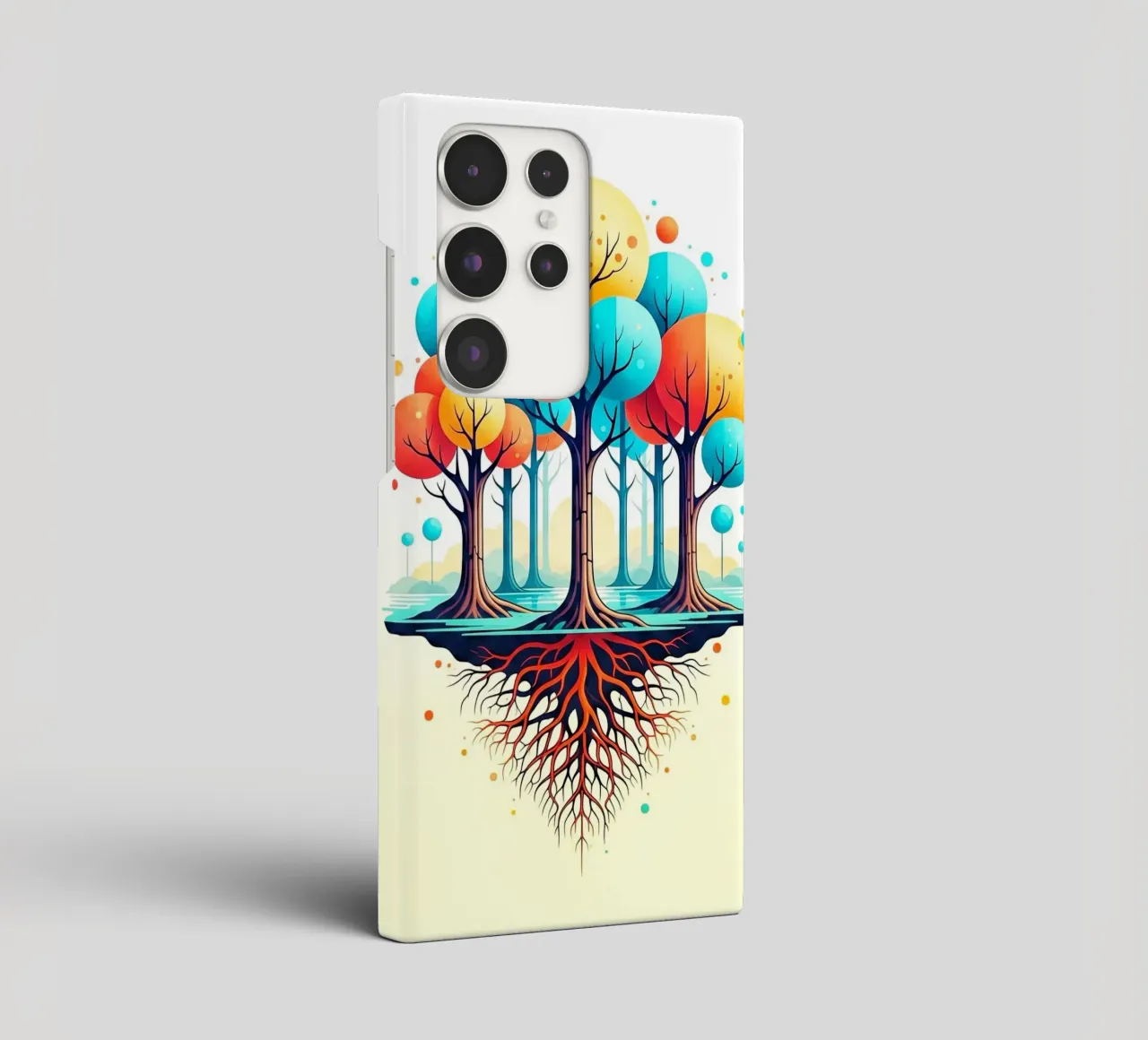 Forest #001: A Symphony of Connected Trees cover samsung da Zen Design