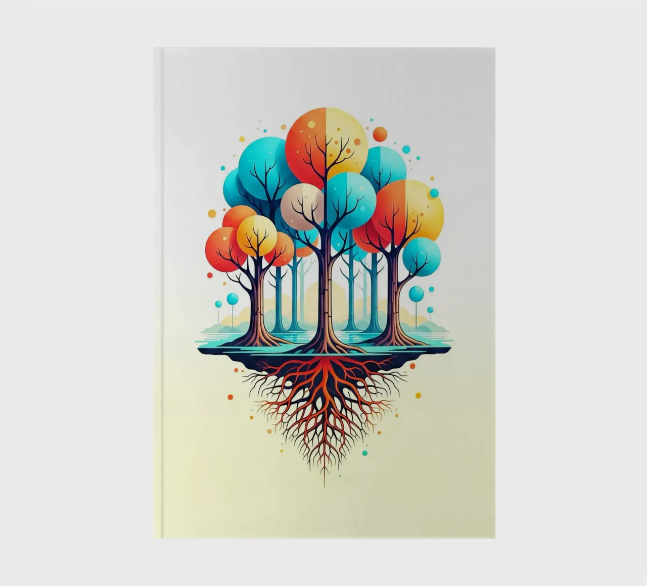 Forest #001: A Symphony of Connected Trees diario da Zen Design