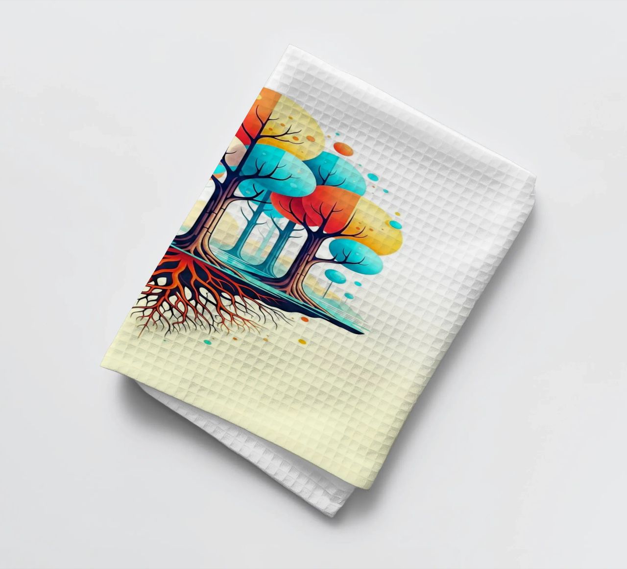 Forest #001: A Symphony of Connected Trees canovaccio da cucina da Zen Design