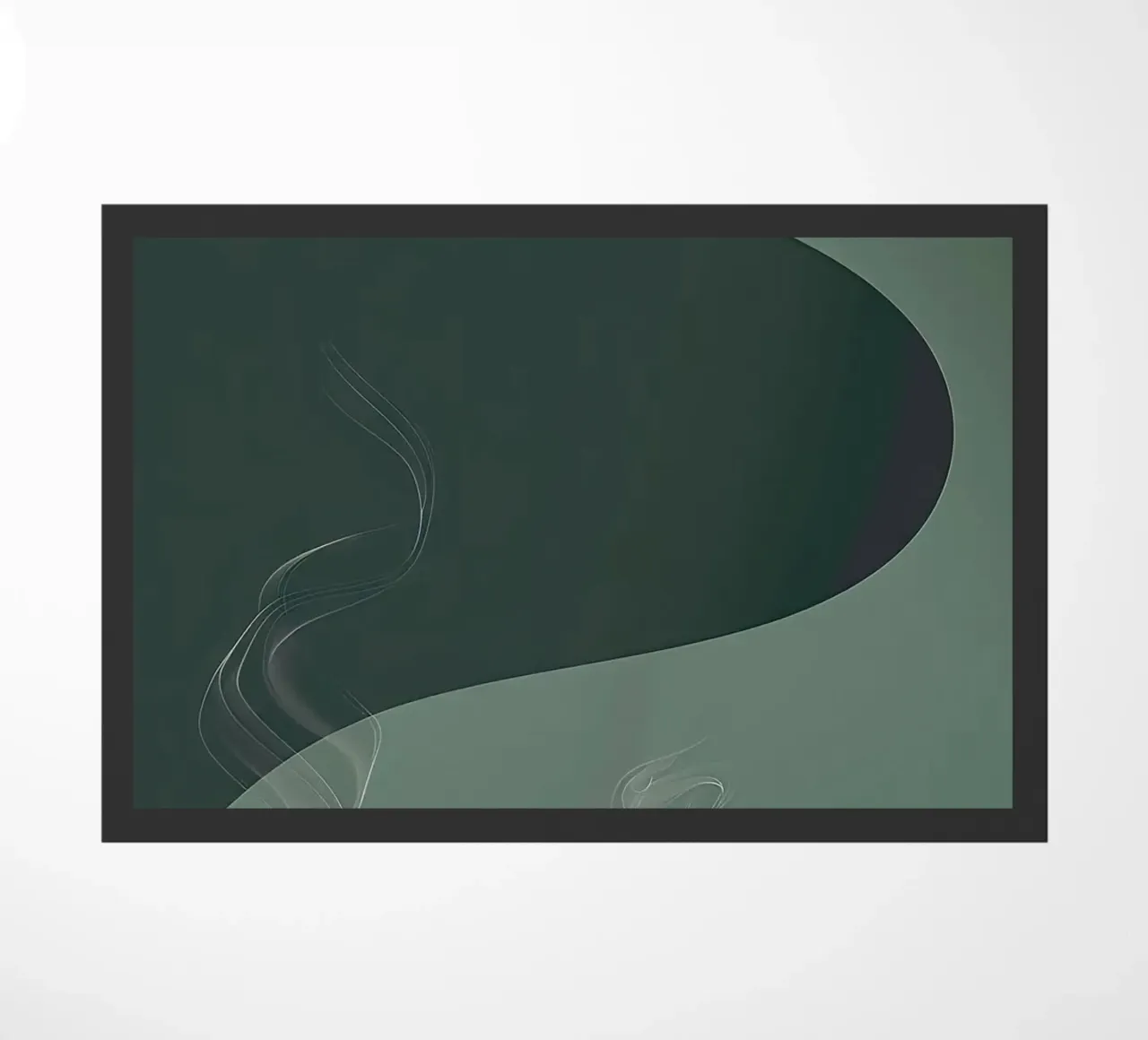 teacup doormat by Luke Yaeger