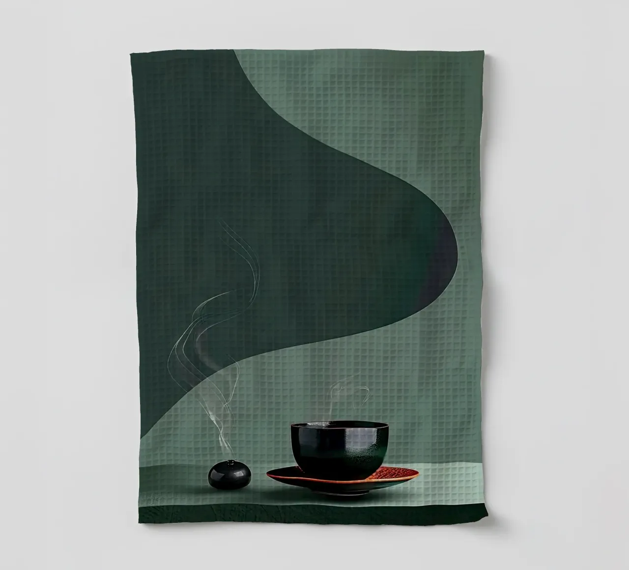 Teetasse Geschirrtuch von Luke Yaeger