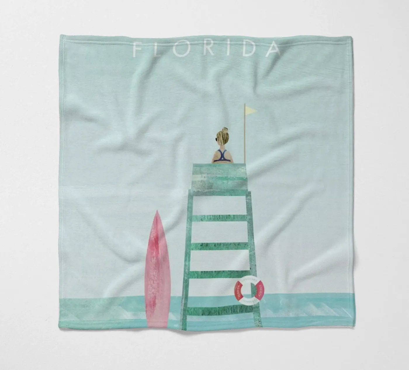 Florida Fleecedecke von Long Way Home
