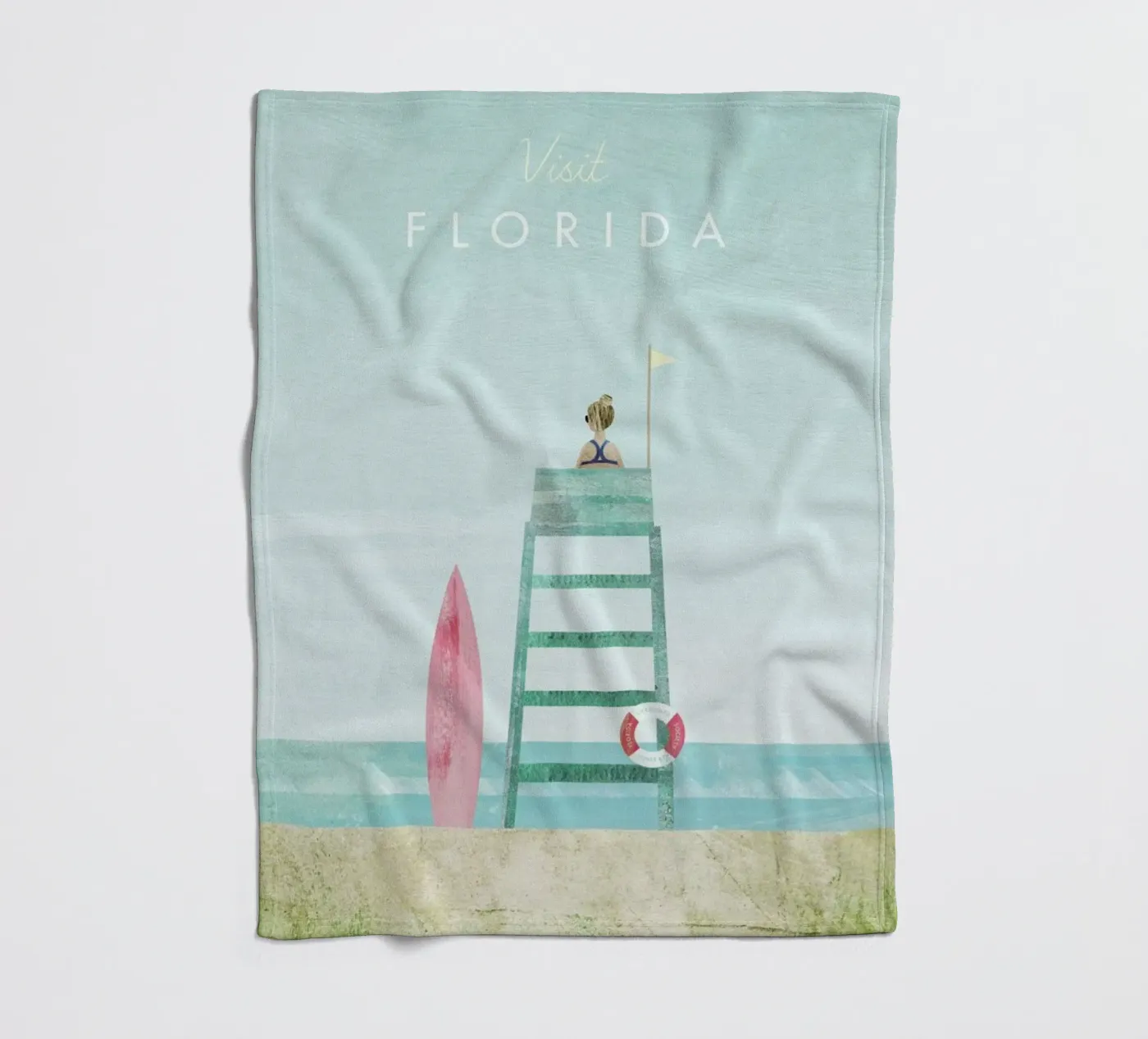 Florida Fleecedecke von Long Way Home