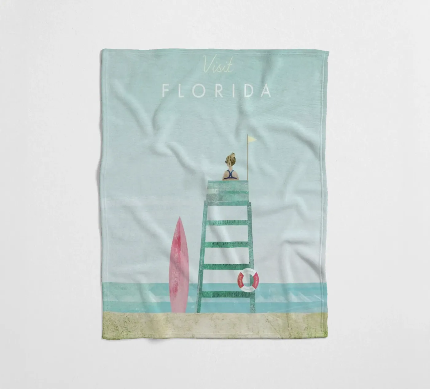 Florida Fleecedecke von Long Way Home