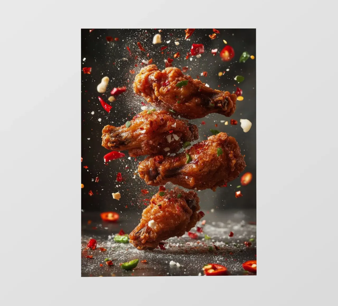pollo fritto telo in pvc da Luke Yaeger