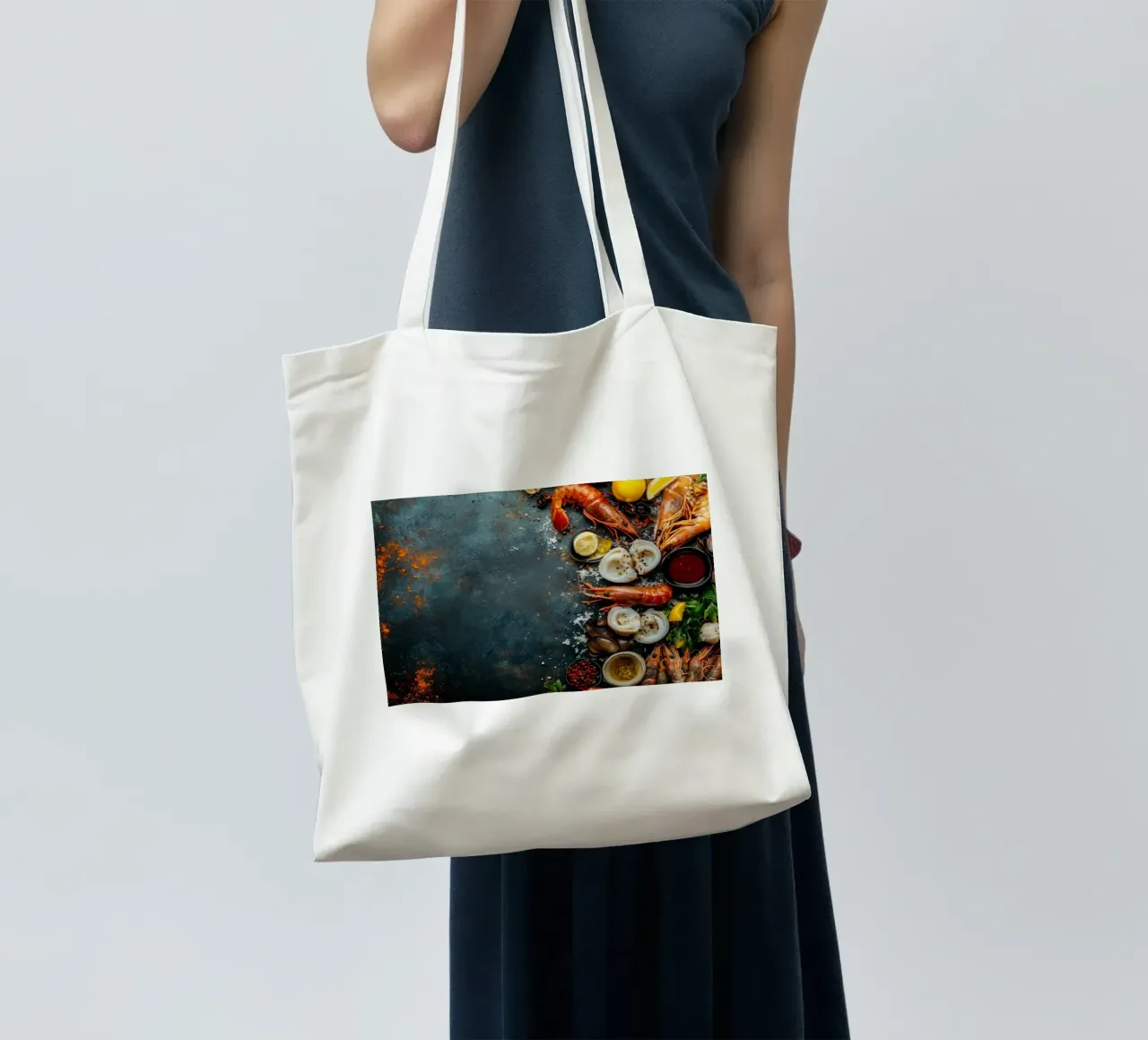 gambero borsa in juta da Luke Yaeger