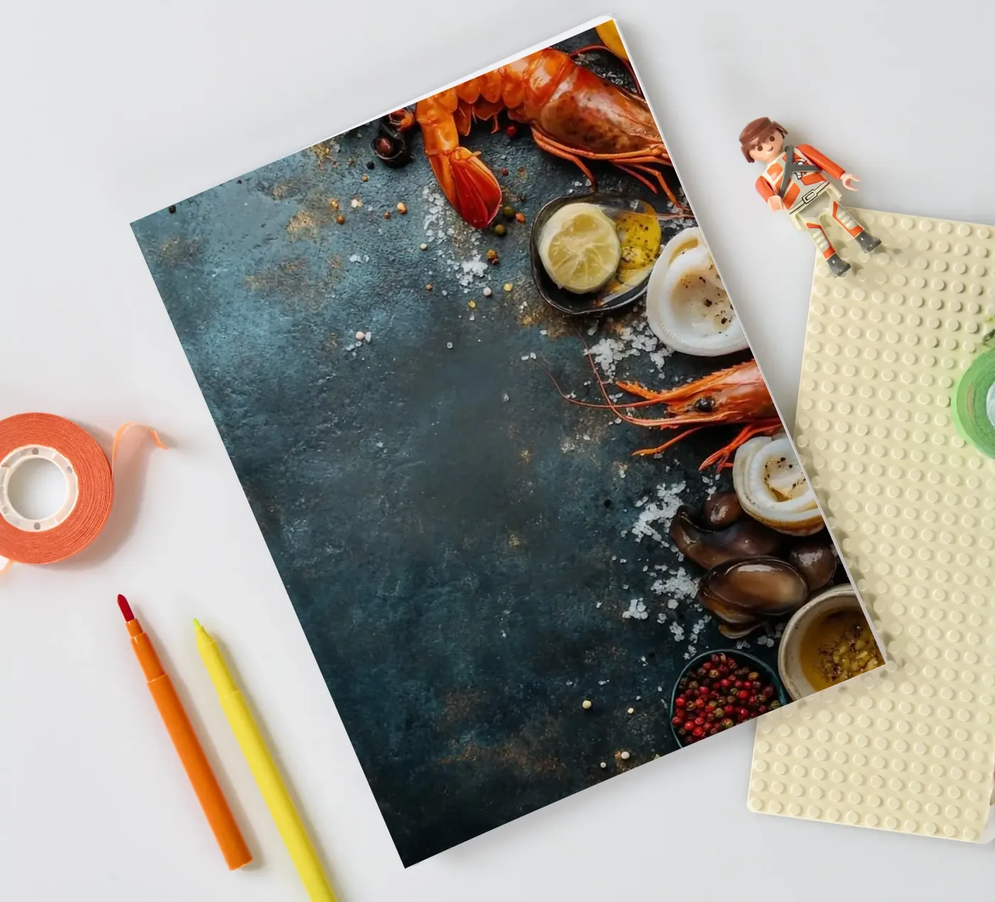 shrimp notebook by Luke Yaeger