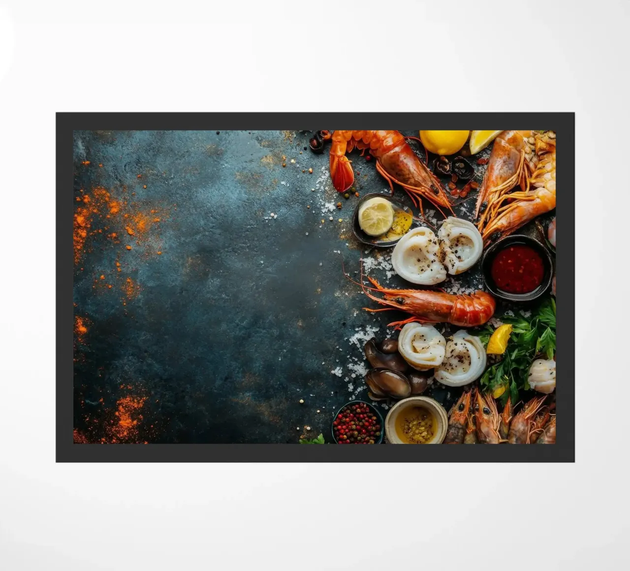 garnalen deurmat van Luke Yaeger