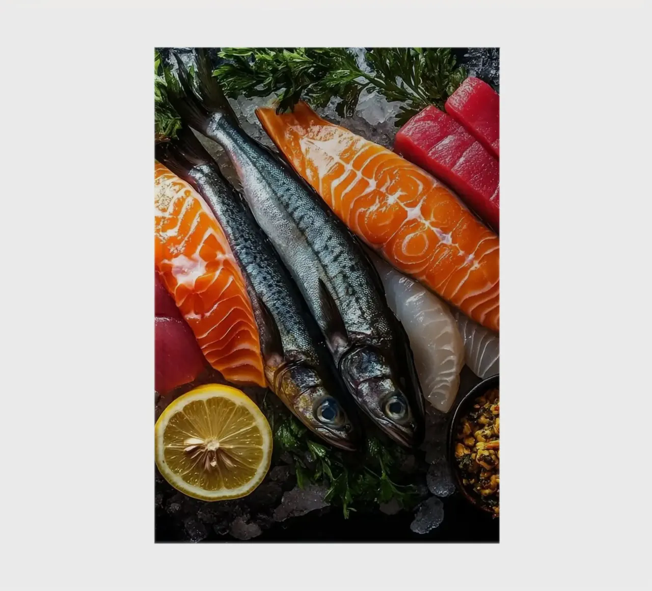 salmon tuna notebook by Luke Yaeger