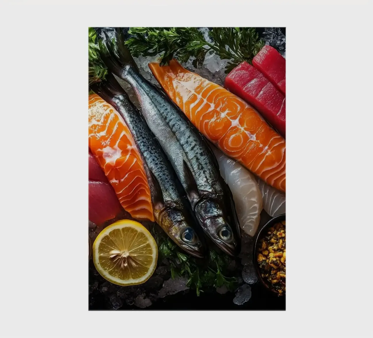salmon tuna notebook by Luke Yaeger