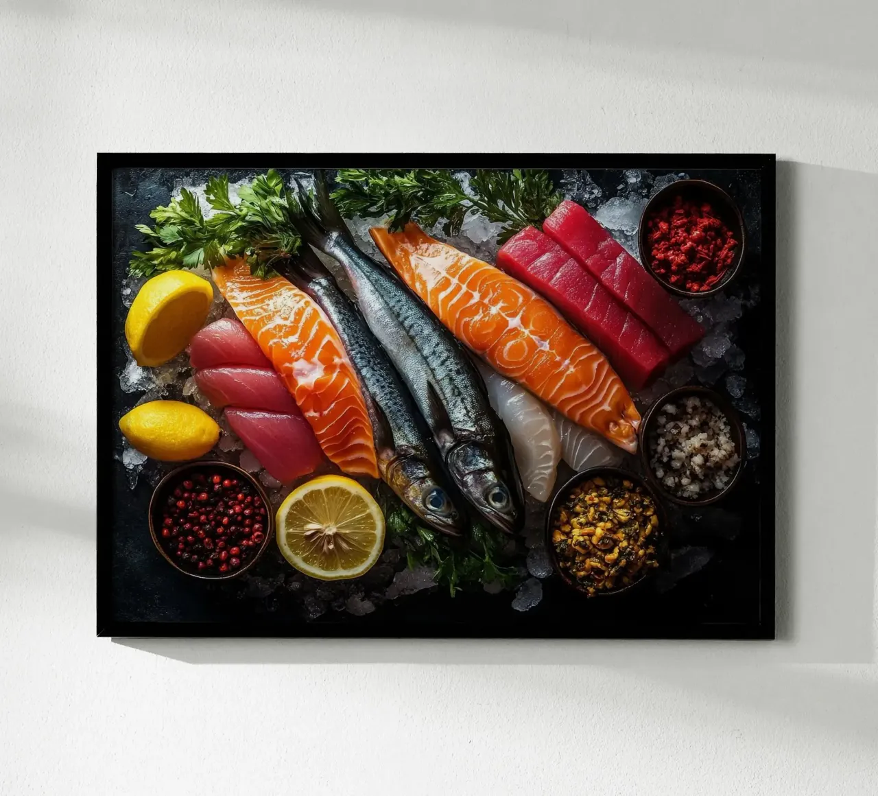 salmone tonno carta hahnemühle da Luke Yaeger
