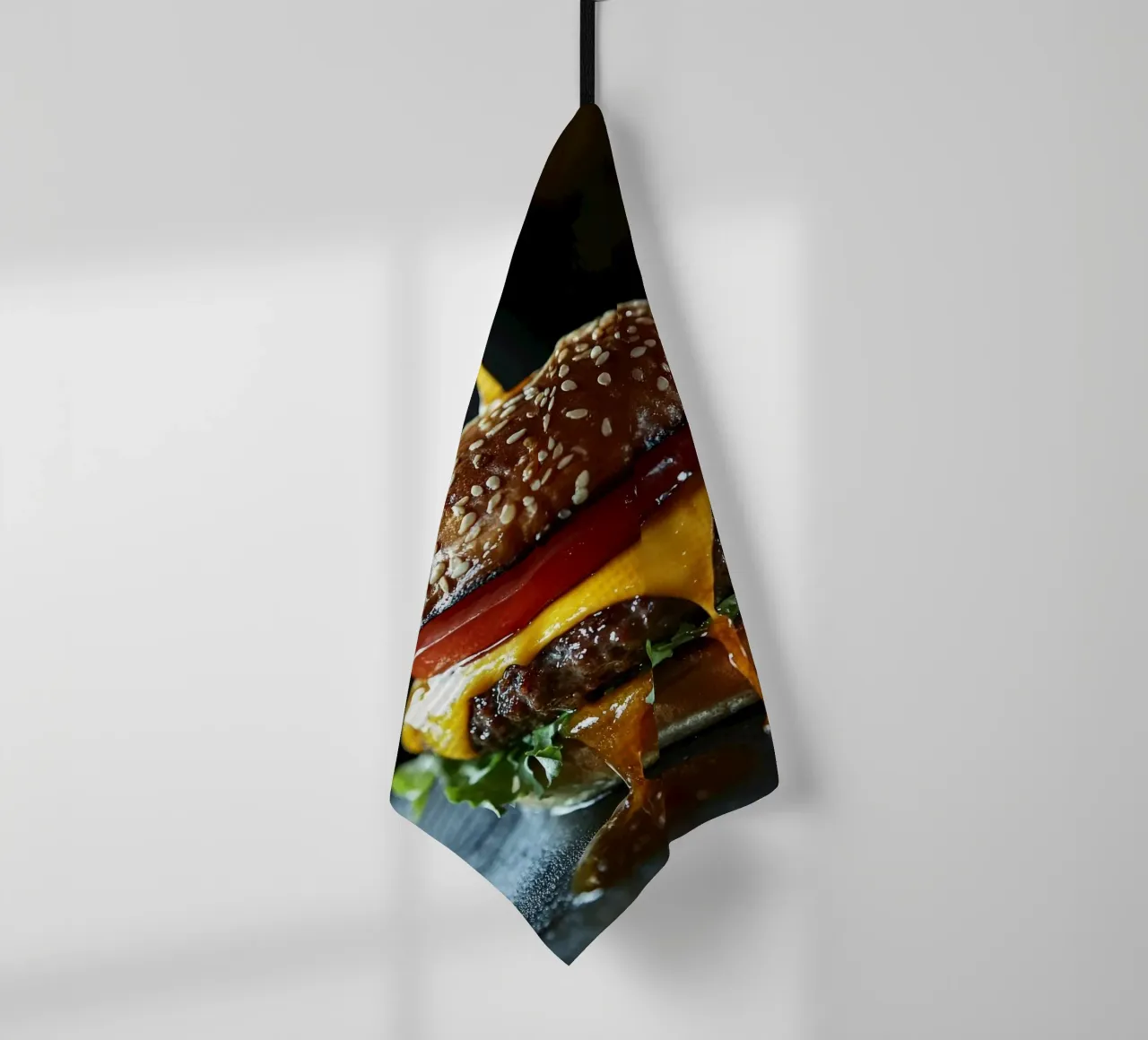 hamburger canovaccio da cucina da Luke Yaeger
