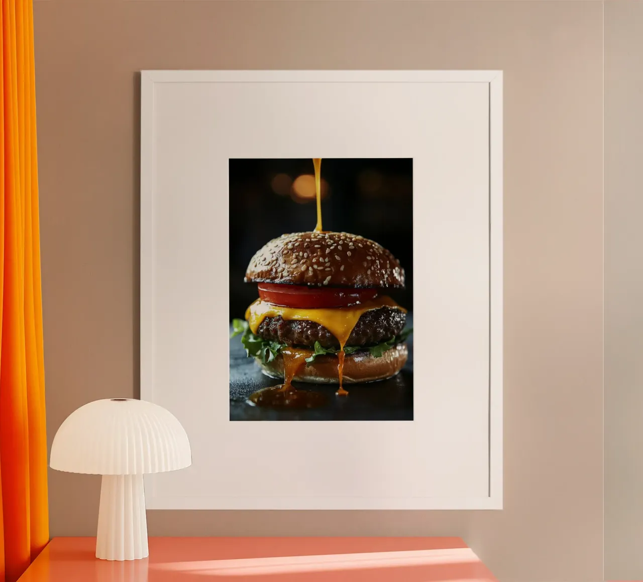 hamburger poster da Luke Yaeger