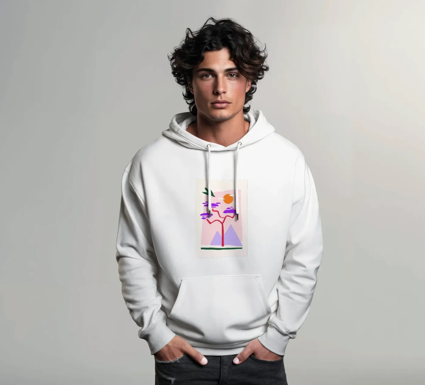 Nesting hoodie by Pure