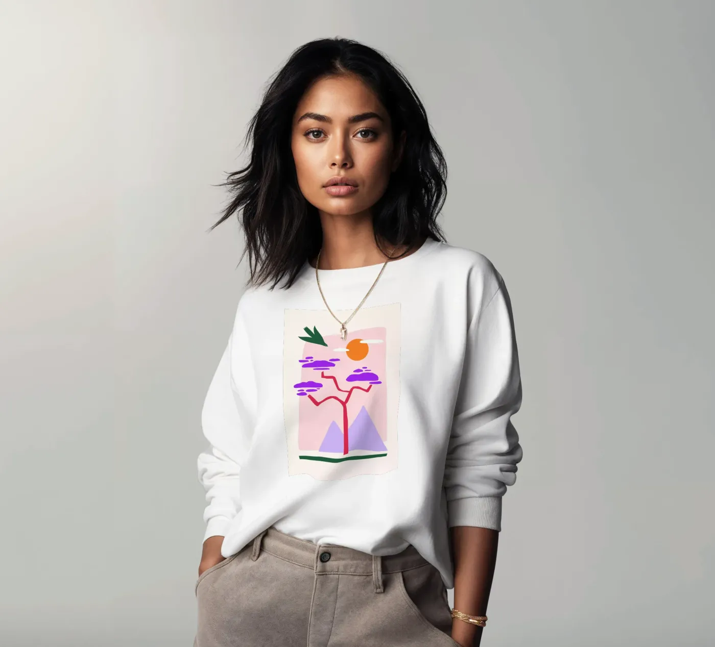 Nesting sweat de Pure