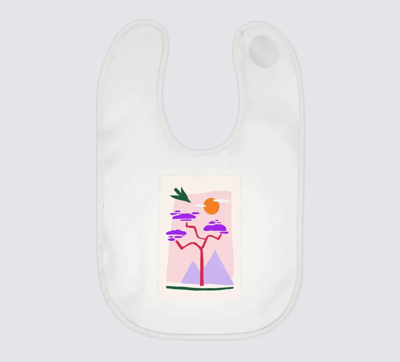 Nesting baby slabbetje van Pure