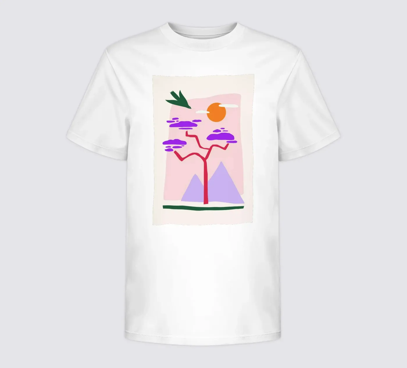 Nesting t-shirt bambini da Pure