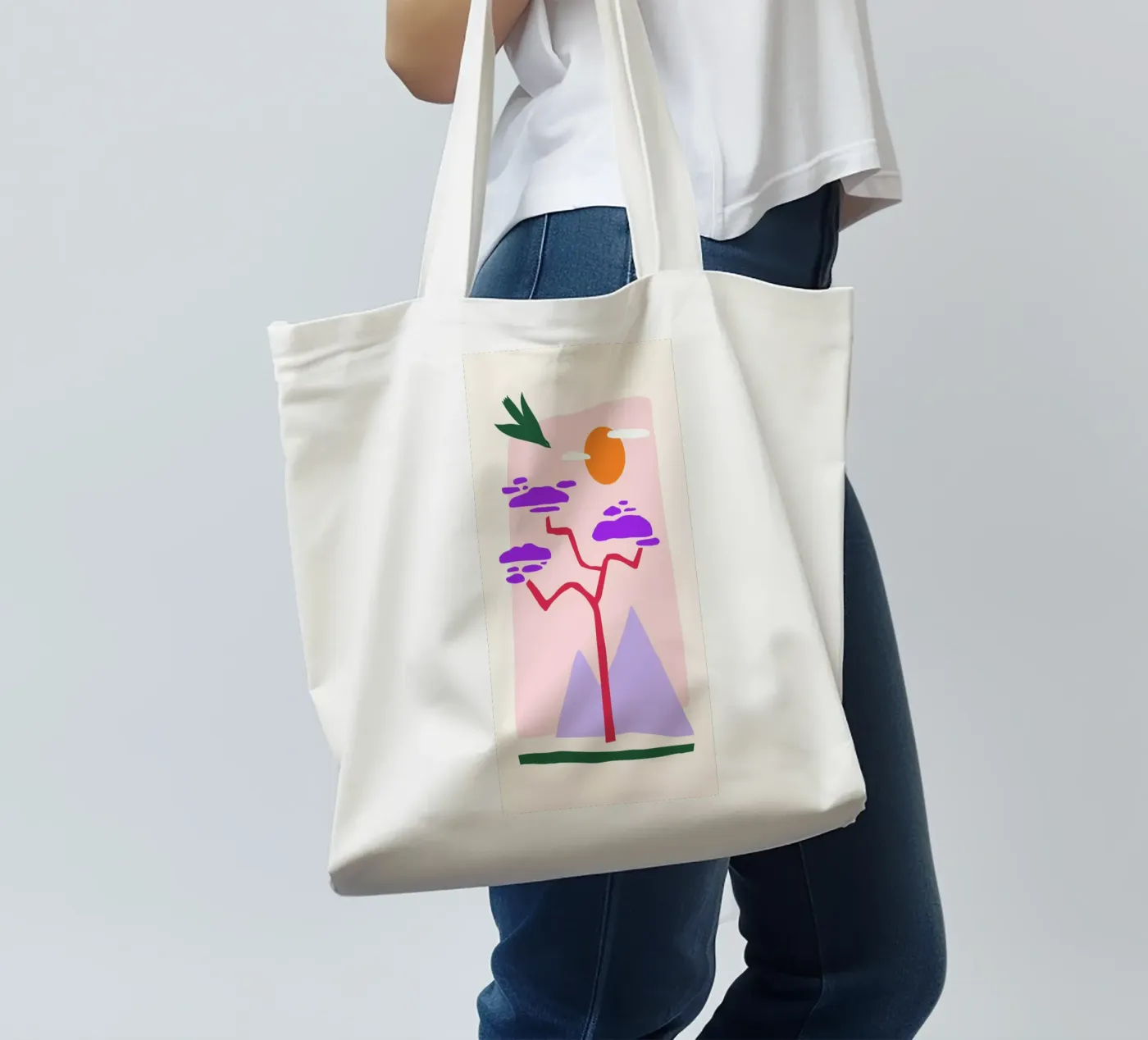 Nesting tote bag by Pure